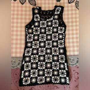 Tripp NYC Crochet Shift Dress